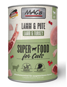 MAC's Cat Jagnięcina i indyk 400g 2