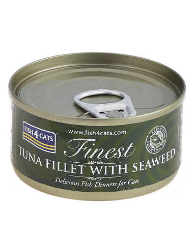 Fish4Cats Finest Fillet - Tuńczyk z algami 70g