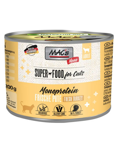 MAC's Cat Mono Monoprotein Indyk 200g