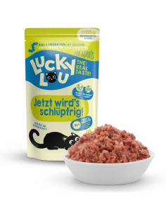 Lucky Lou Lifestage Adult Wołowina i Owady 125g 2