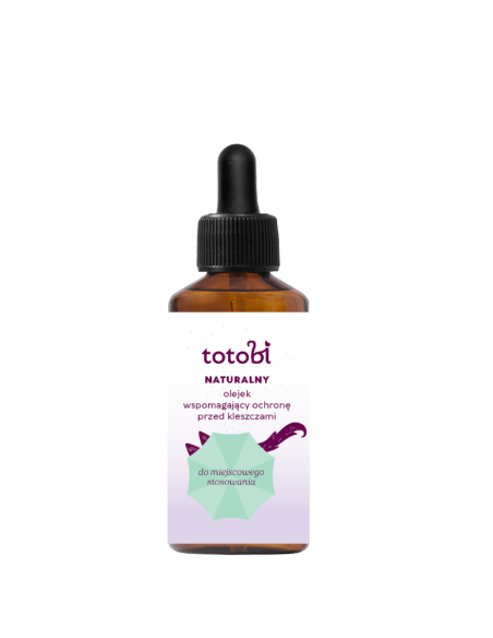 Totobi Naturalny olejek ochronno spacerowy 30ml (wspomagająca ochronę przed kleszczami)