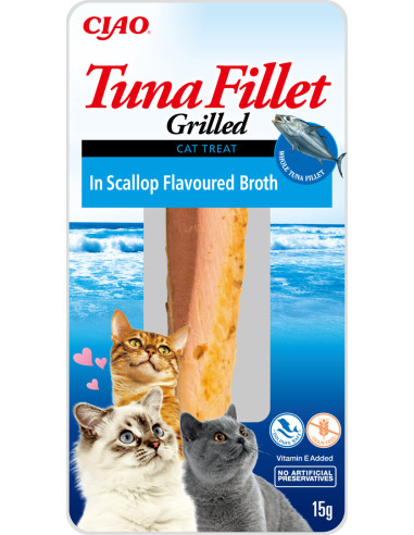 Inaba Ciao Filet z tuńczyka w bulionie z przegrzebków