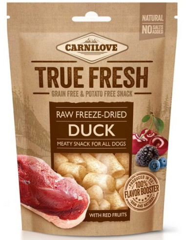 Carnilove True Fresh Raw - Kaczka z owocami 40g