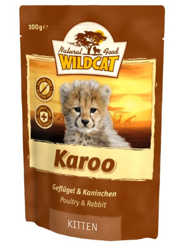 WildCat Karoo Kitten - mix smaków 100g