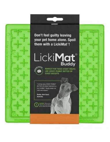 Mata LickiMat Buddy - miękka zielona