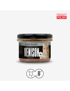 Cats Plate Venison - Sarna 180g 2