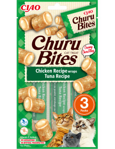 Inaba Ciao Churu Bites dla kota - Kurczak i tuńczyk