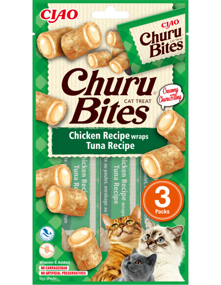 Inaba Ciao Churu Bites dla kota - Kurczak i tuńczyk