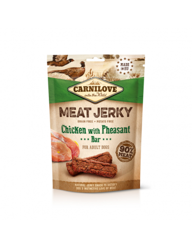 Carnilove Meat Jerky Chicken with Pheasant Bar 100g