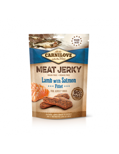 Carnilove Meat Jerky Lamb with Salmon Fillet 100g