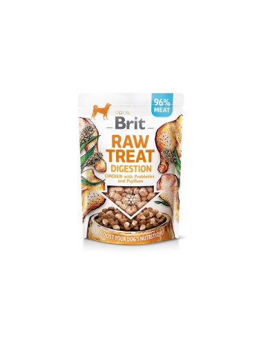 Brit Raw Treat Digestion Chicken with Probiotics 40g