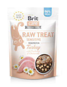 Brit Raw Treat Cat Sensitive - liofilizowany przysmak z...