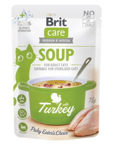 Brit Care Cat Soup With Turkey - Zupa dla kota z Indykiem...