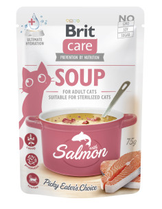 Brit Care Cat Soup With Salmon - Zupa dla kota z Łososiem...