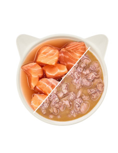 WOW Cat Lachs in Sauce - Filety łososia w sosie 85g 2