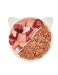 WOW Cat Pate Senior Geflugel & Ente - Drób z kaczką 400g 2