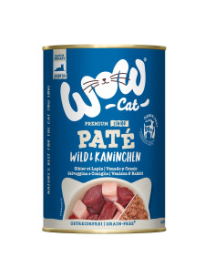 WOW Cat Pate Senior Wild & Kaninchen - Dziczyzna z...