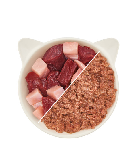 WOW Cat Pate Senior Wild & Kaninchen - Dziczyzna z królikiem 400g