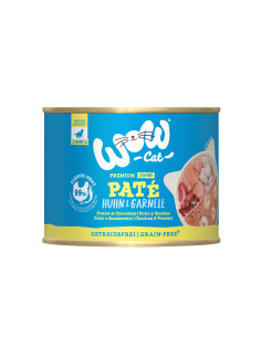 WOW Cat Pate Junior Kitten Huhn & Garnele - Kurczak i...