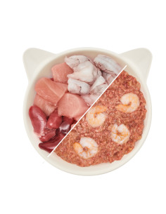 WOW Cat Pate Huhn & Garnele - Kurczak i krewetki 200g 2