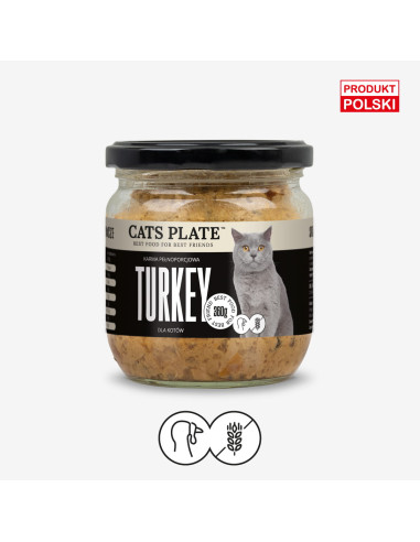 Cats Plate Turkey - Indyk 360g