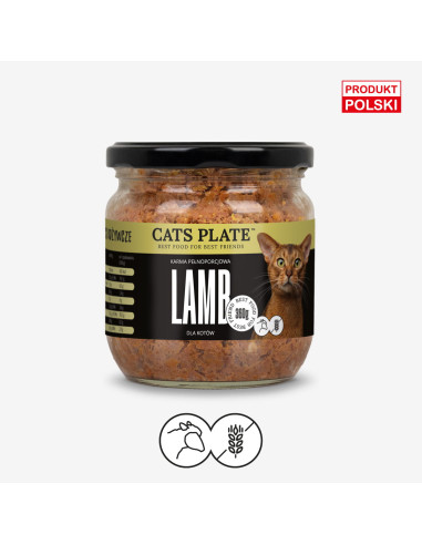 Cats Plate Lamb - Jagnięcina 360g