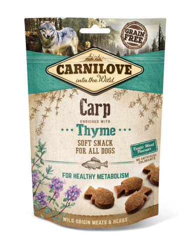 Carnilove Dog Soft Snack Karp 200g