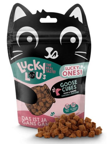 Lucky Lou Lucky Ones Cubes Kurczak & Gęś 80g