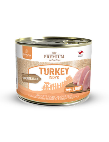 Pokusa Premium Selecion Turkey - Indyk 200g Light