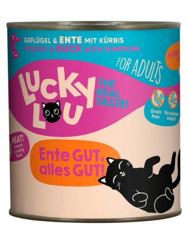 Lucky Lou Lifestage Adult Drób i kaczka 800g