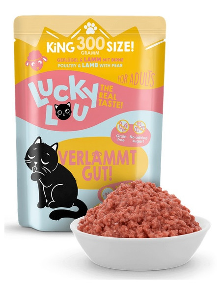 Lucky Lou Lifestage Adult Drób i Jagnięcina 300g
