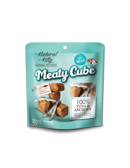 Natural Kitty Meaty Cube - Tuńczyk z anchois
