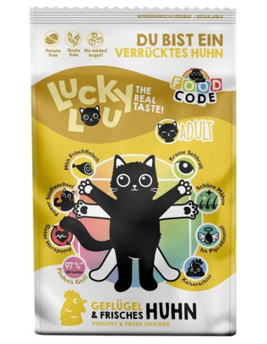 Lucky Lou Food Code Lifestage Adult - Drób 750g