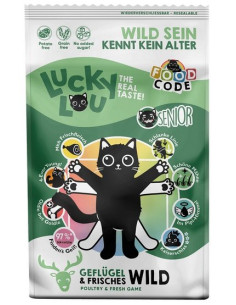 Lucky Lou Food Code Lifestage Senior - Drób i dziczyzna 750g