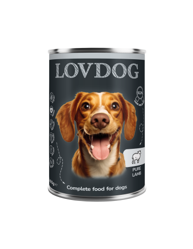 LOVDOG Pure Lamb - Jagnięcina 400g