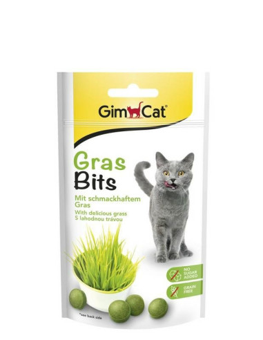 GIMCAT Gras Bits - przysmak z trawą 40g