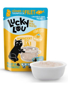 Lucky Lou Extrafood Kurczak i tuńczyk w bulionie saszetka...
