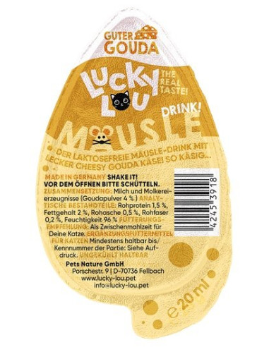 Lucky Lou Mausle Drink-Snack Gouda 20ml