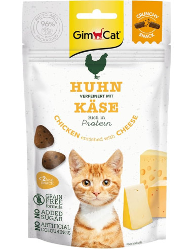 GimCat Crunchy Snack Kurczak z serem 50g