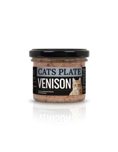 Cats Plate Venison - Sarna 100g