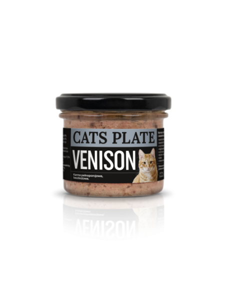 Cats Plate Venison - Sarna 100g