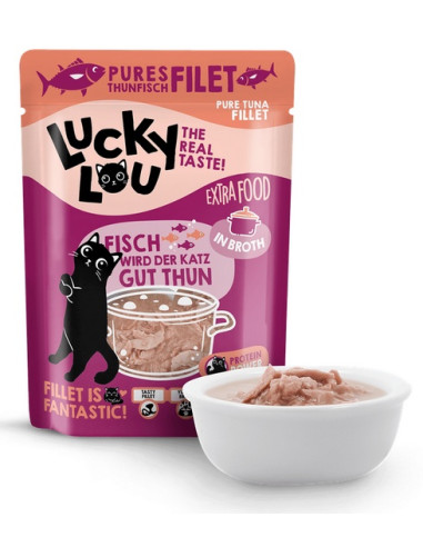 Lucky Lou Extrafood Tuńczyk w bulionie 70g