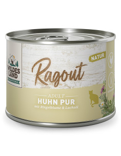 Wildes Land Cat Ragout Huhn Pur - Kurczak 180g
