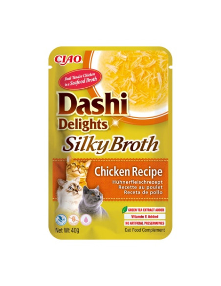 Inaba Cat Dashi Delights Silky - Chicken 40g