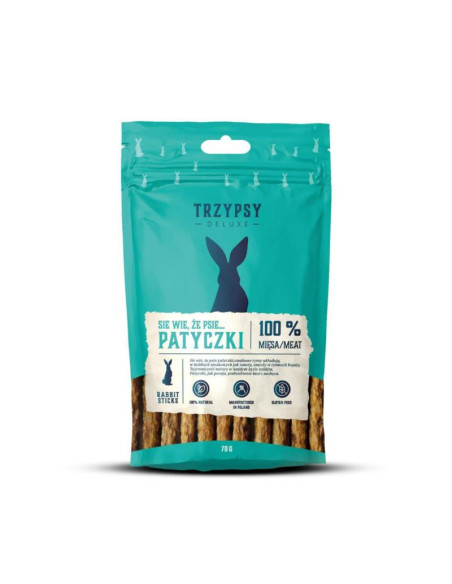 TRZYPSY Deluxe Patyczki z królika 70g