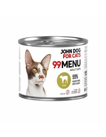 John Dog for Cats 99 MENU - Cielęcina 200g