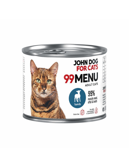 John Dog for Cats 99 MENU - Jagnięcina 200g