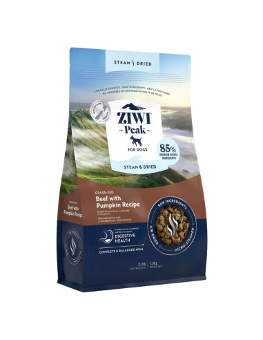 Ziwi Peak Dog Steam & Dried - Wołowina z dynią...