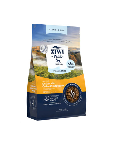 Ziwi Peak Dog Steam & Dried - Kurczak z owocami...