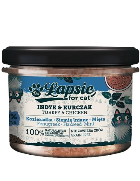 Łapsie - Indyk i kurczak 200g